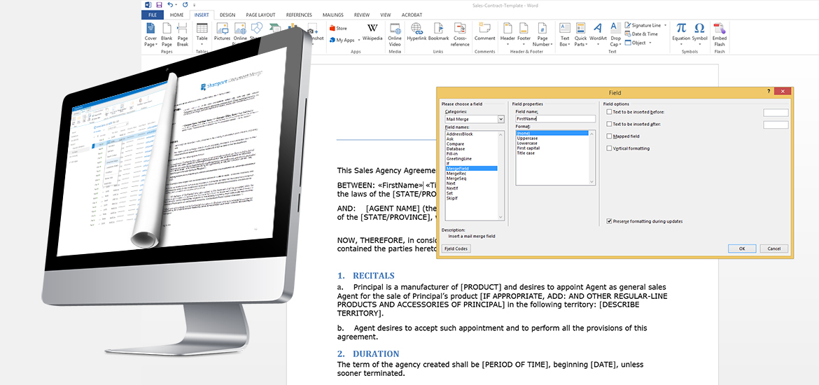 SharePoint Document Merge
